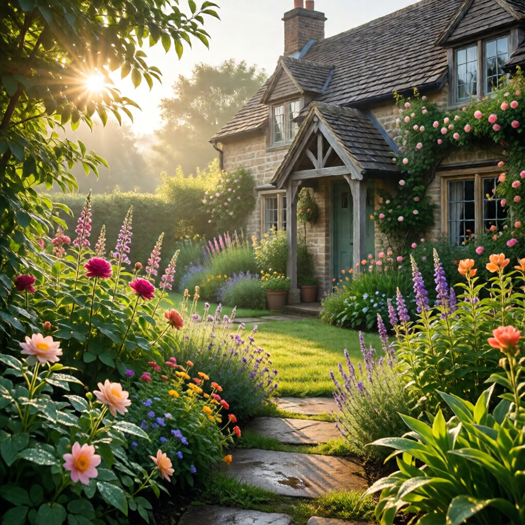 cottage garden ideas for beginners - garden tips and ideas