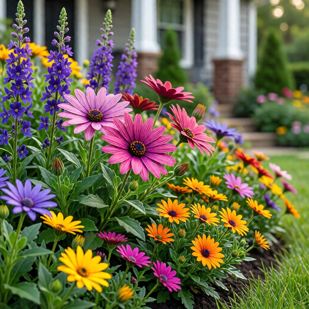 flower bed ideas for front of house - garden tips and ideas