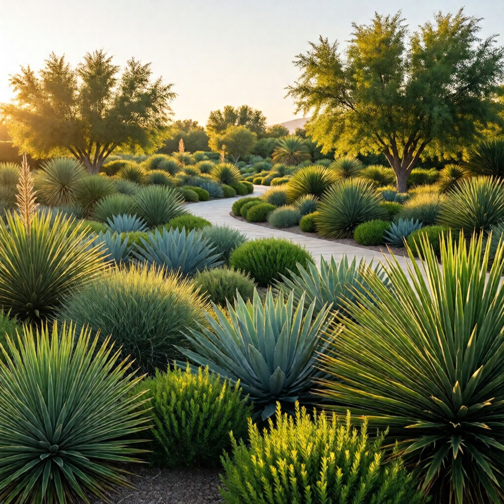 drought tolerant landscape design - garden tips and ideas