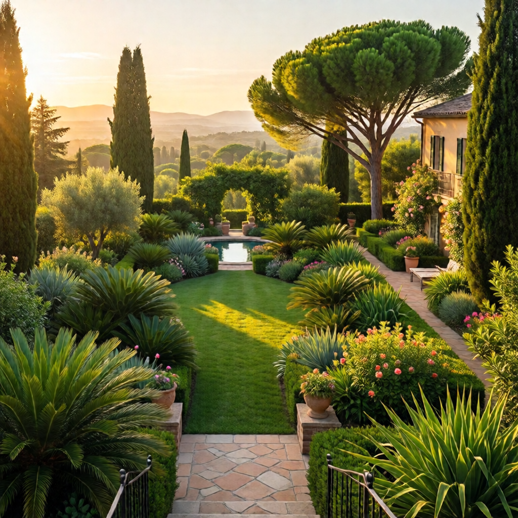 Mediterranean garden design - garden tips and ideas