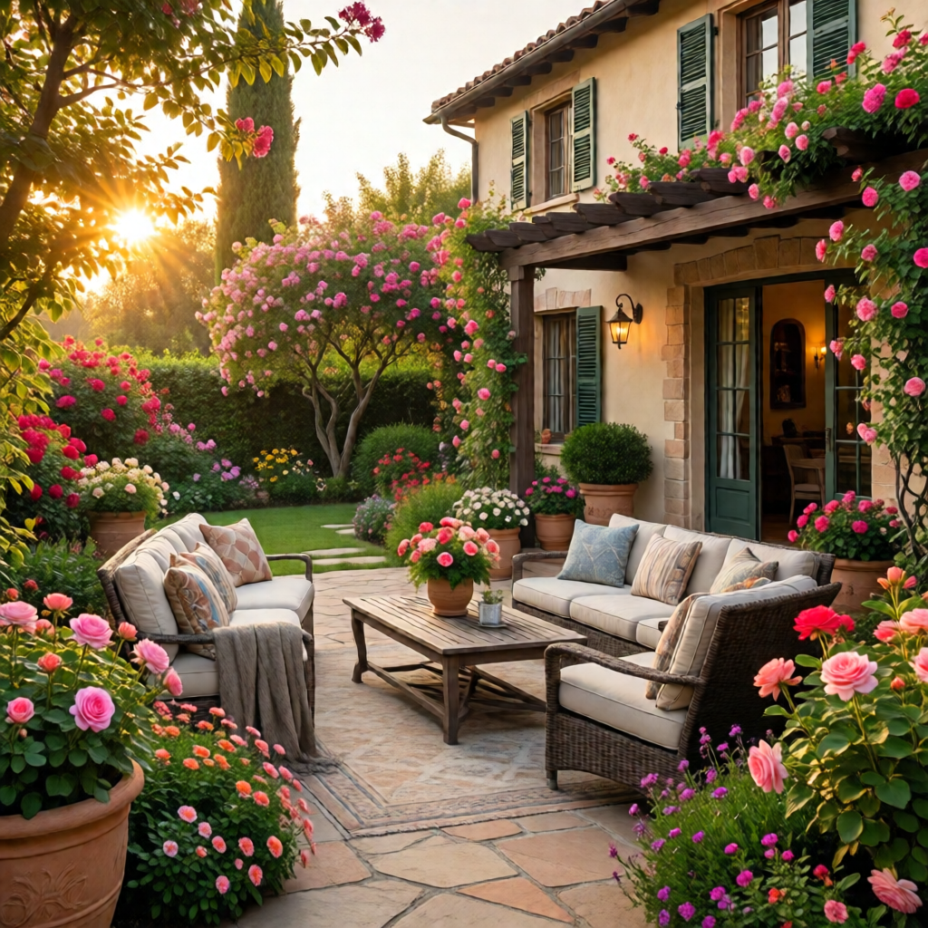 Mediterranean garden design - garden tips and ideas