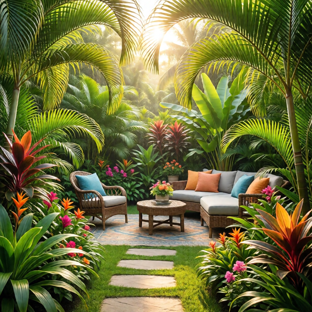 tropical garden ideas - garden ideas and inspiration