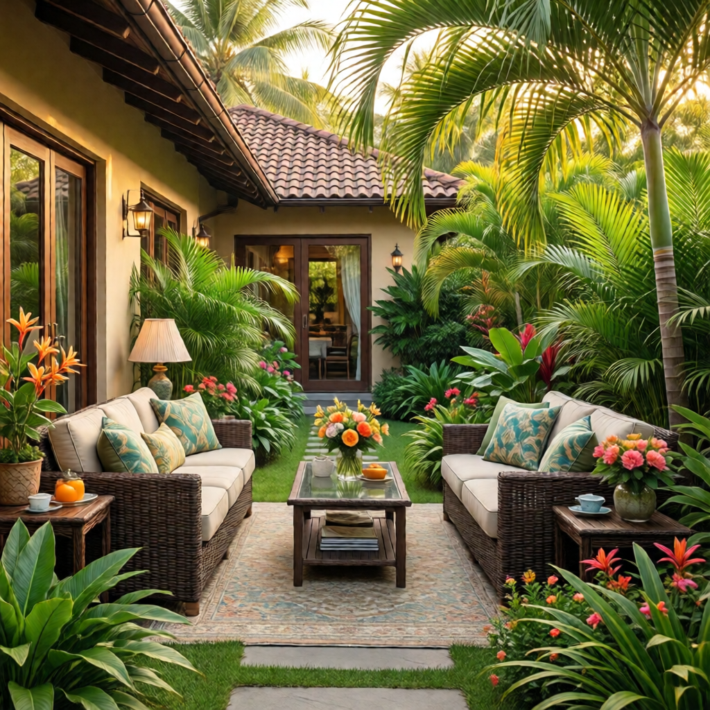 tropical garden ideas - garden tips and ideas