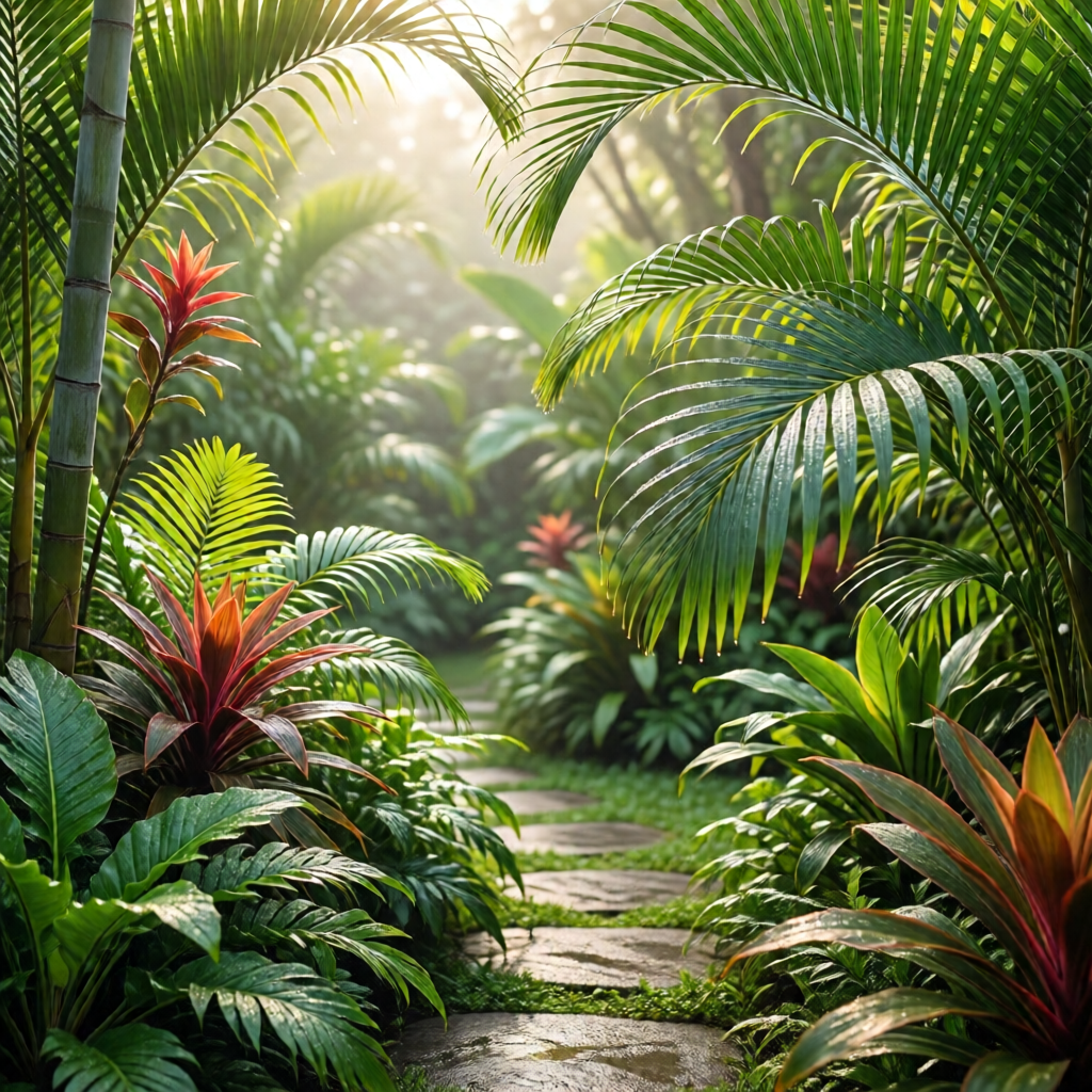 tropical garden ideas - garden tips and ideas