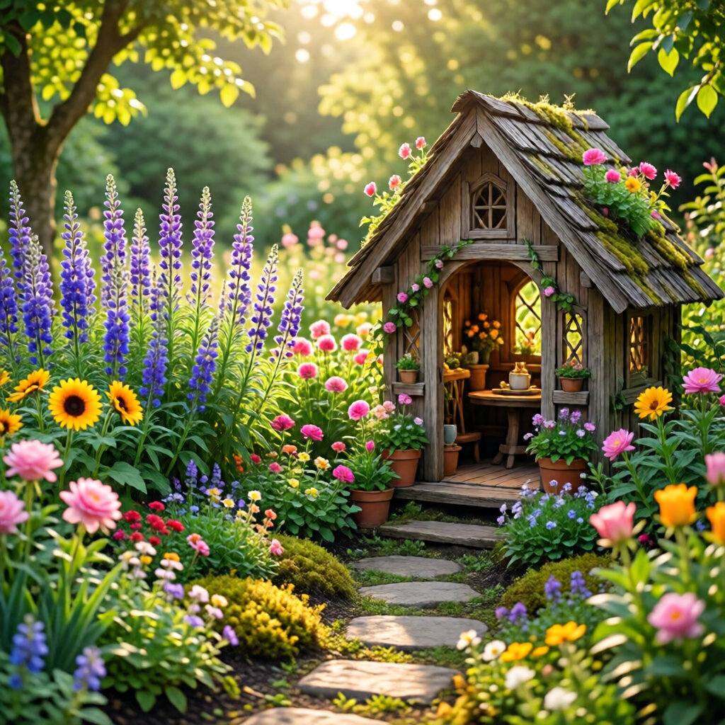 fairy garden ideas for outdoors - garden tips and ideas