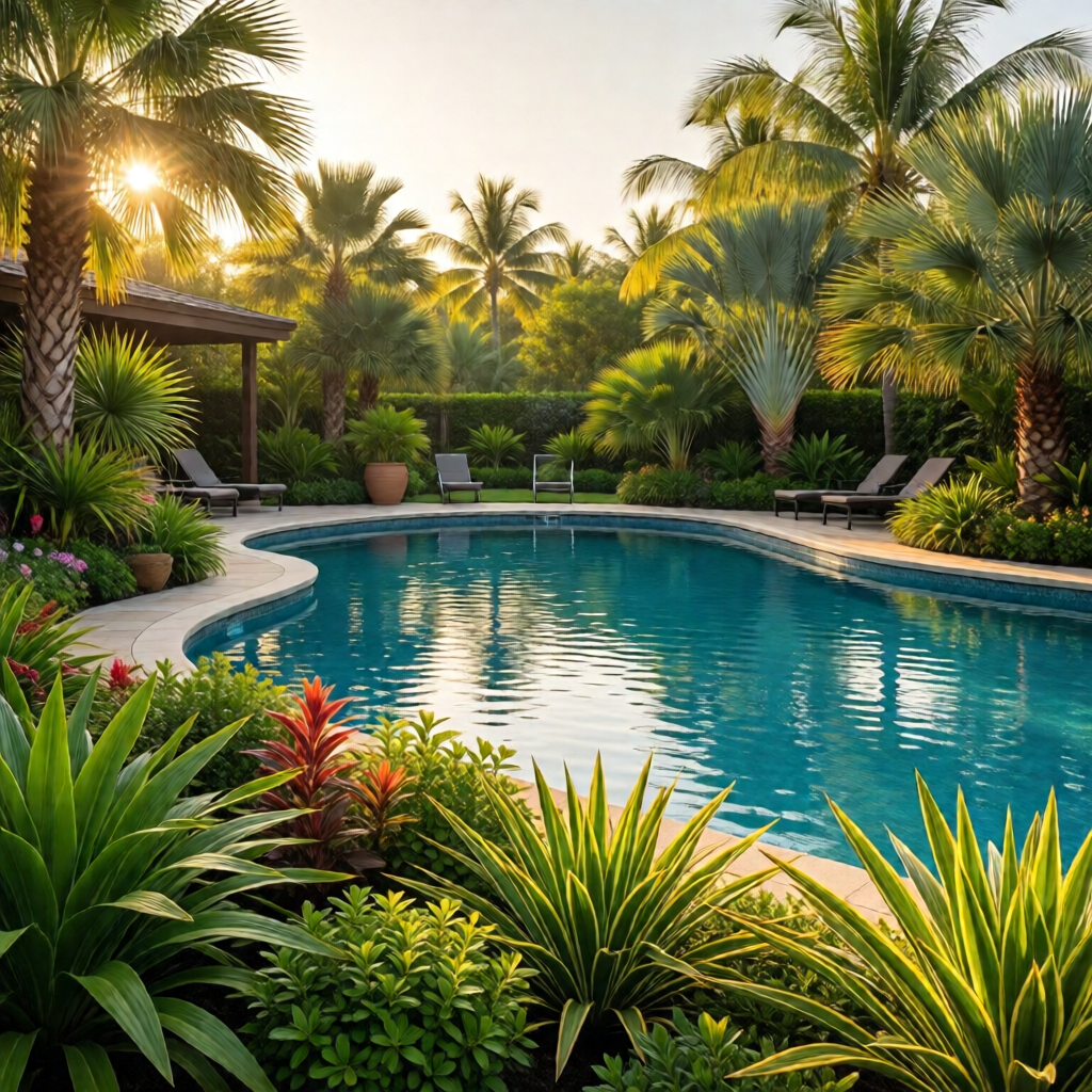 poolside landscaping ideas - garden tips and ideas