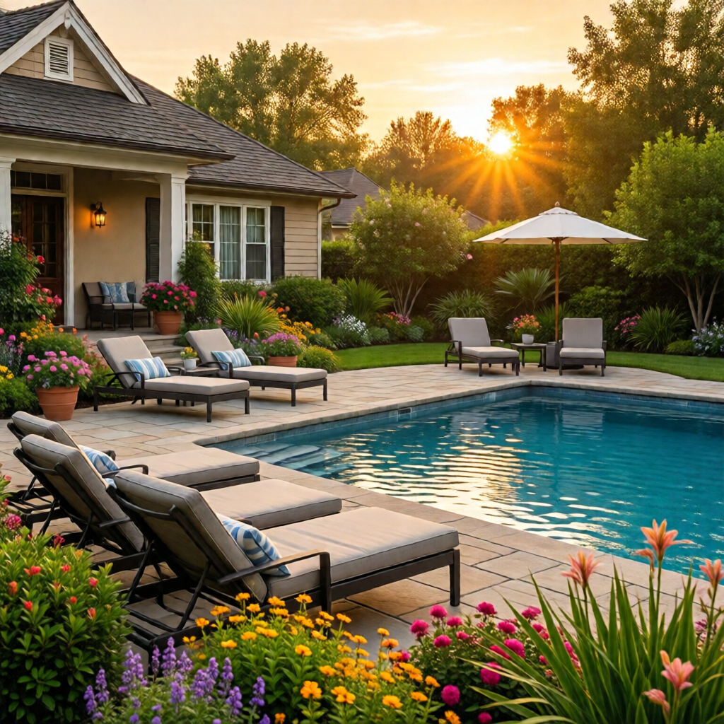 poolside landscaping ideas - garden tips and ideas