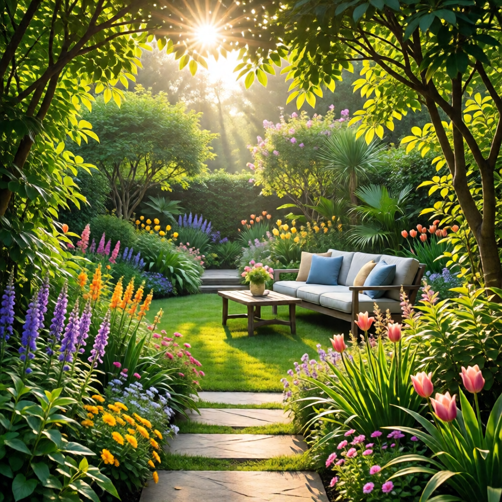 maximalist garden design trends - garden ideas and inspiration