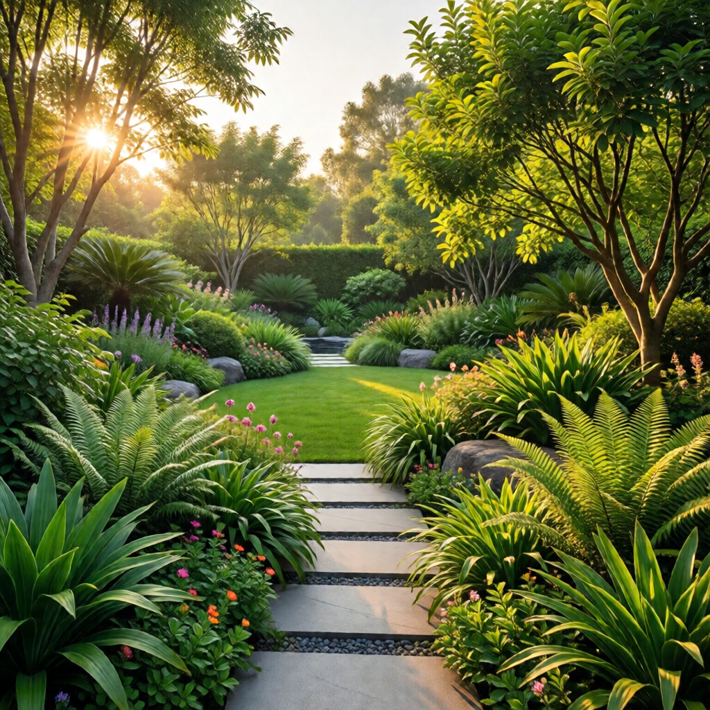 maximalist garden design trends - garden tips and ideas