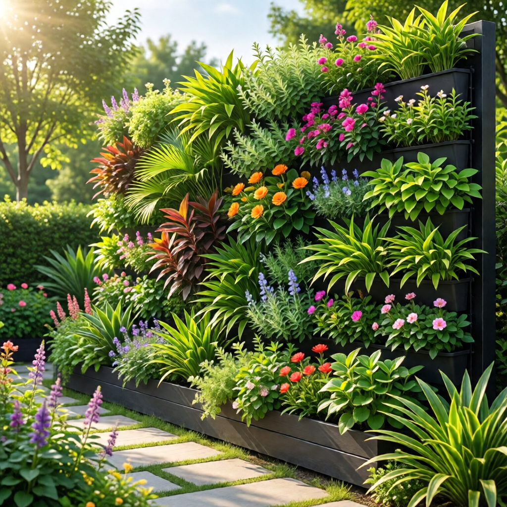 vertical garden wall ideas outdoor - garden ideas and inspiration
