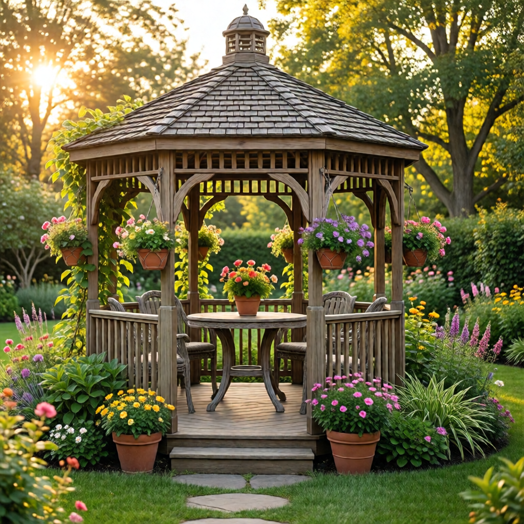 garden gazebo ideas and designs - garden tips and ideas