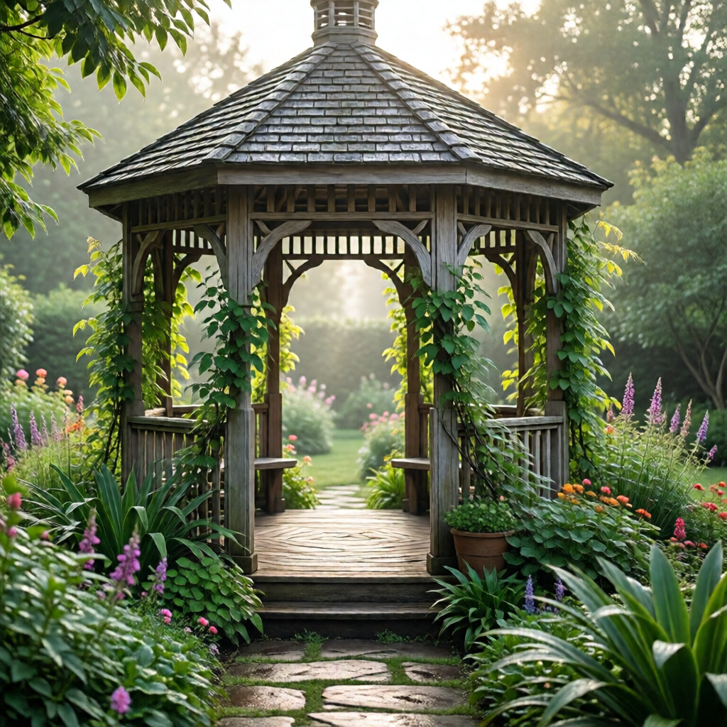 garden gazebo ideas and designs - garden tips and ideas