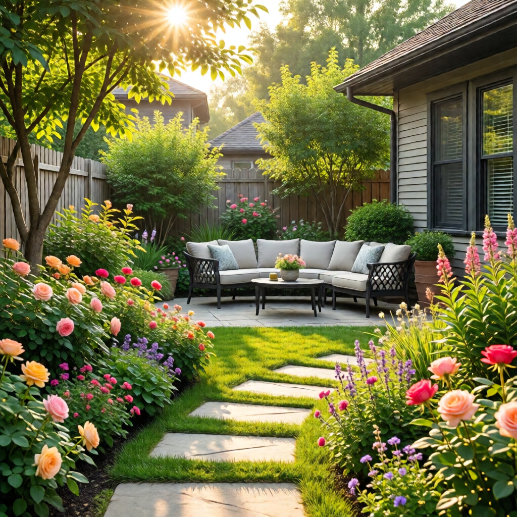 no grass backyard ideas - garden ideas and inspiration