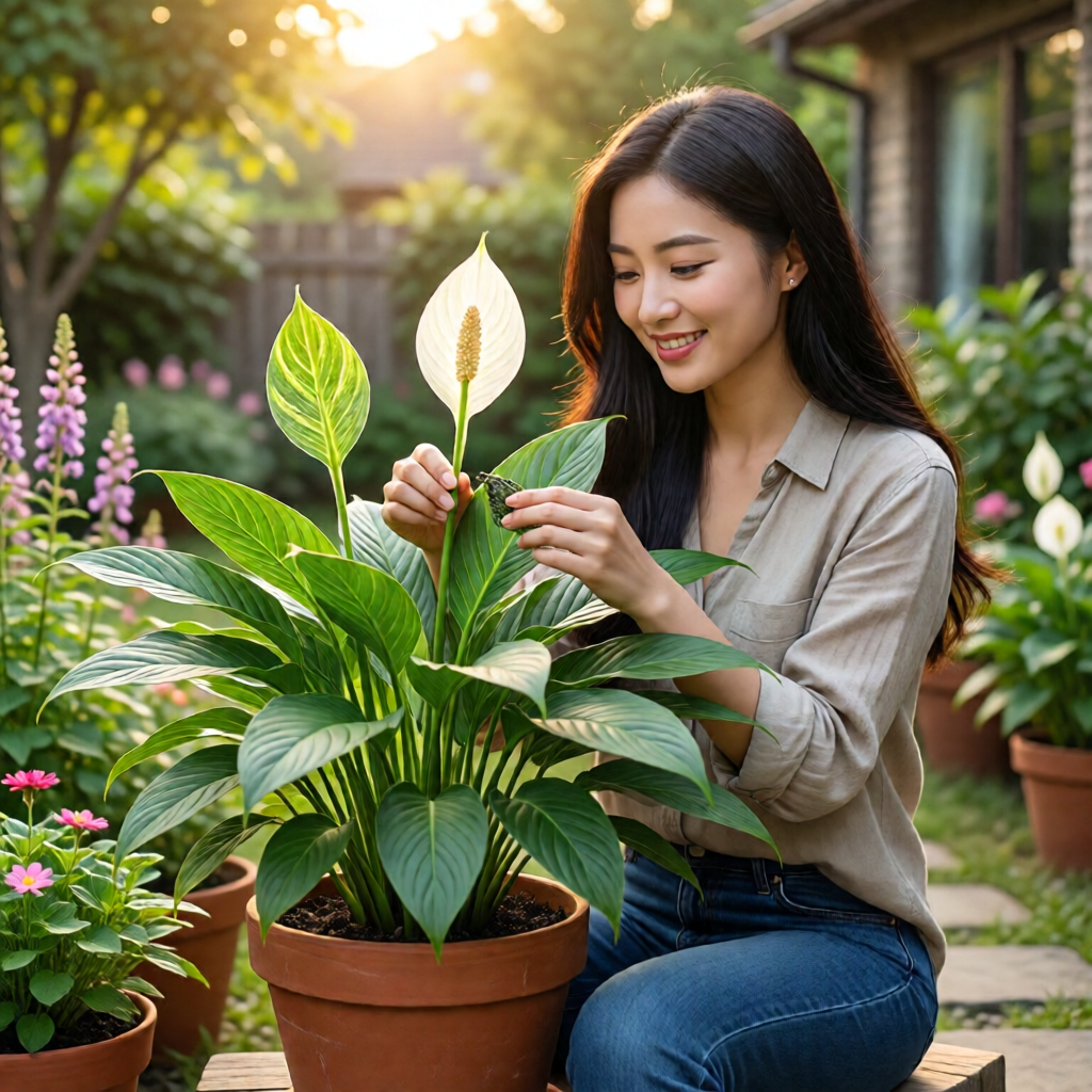 peace lily care tips and problems - garden tips and ideas