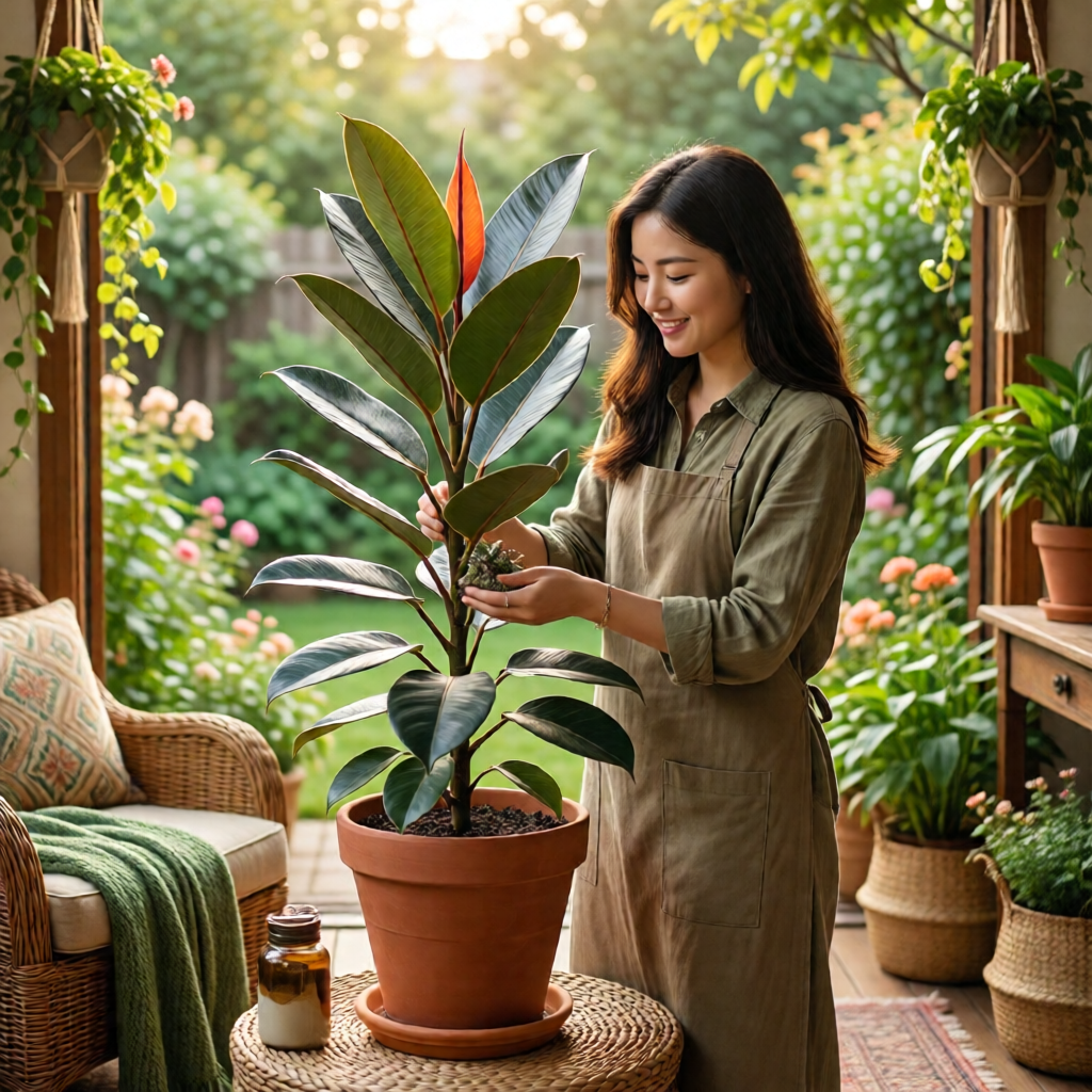 rubber plant care guide indoors - garden tips and ideas