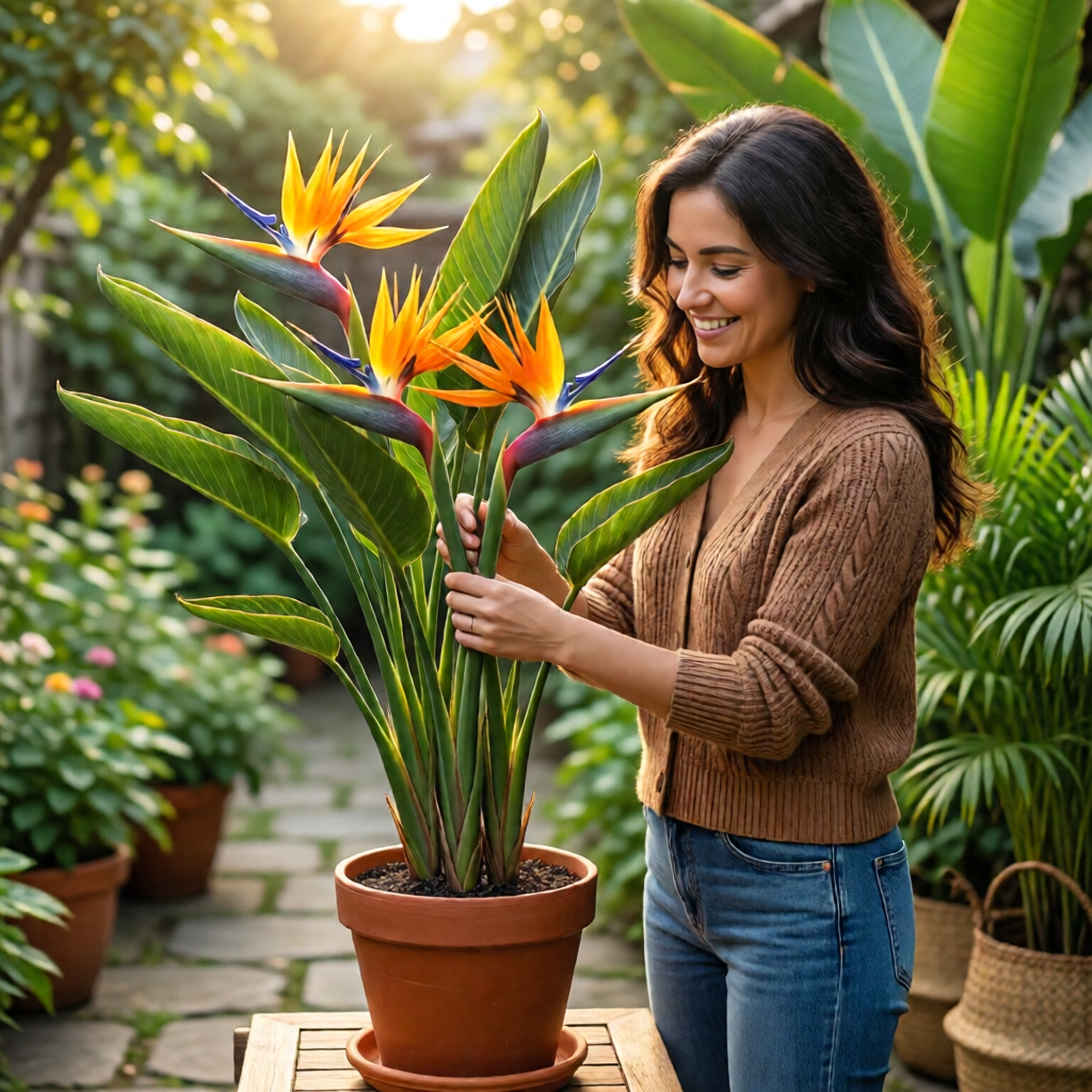 bird of paradise plant indoor care - garden tips and ideas