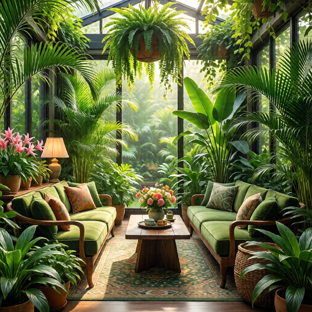 how to create indoor jungle aesthetic - garden ideas and inspiration