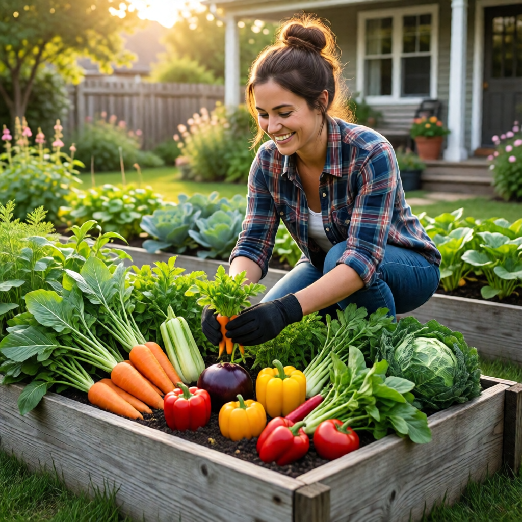 best vegetables to grow in raised beds - garden tips and ideas