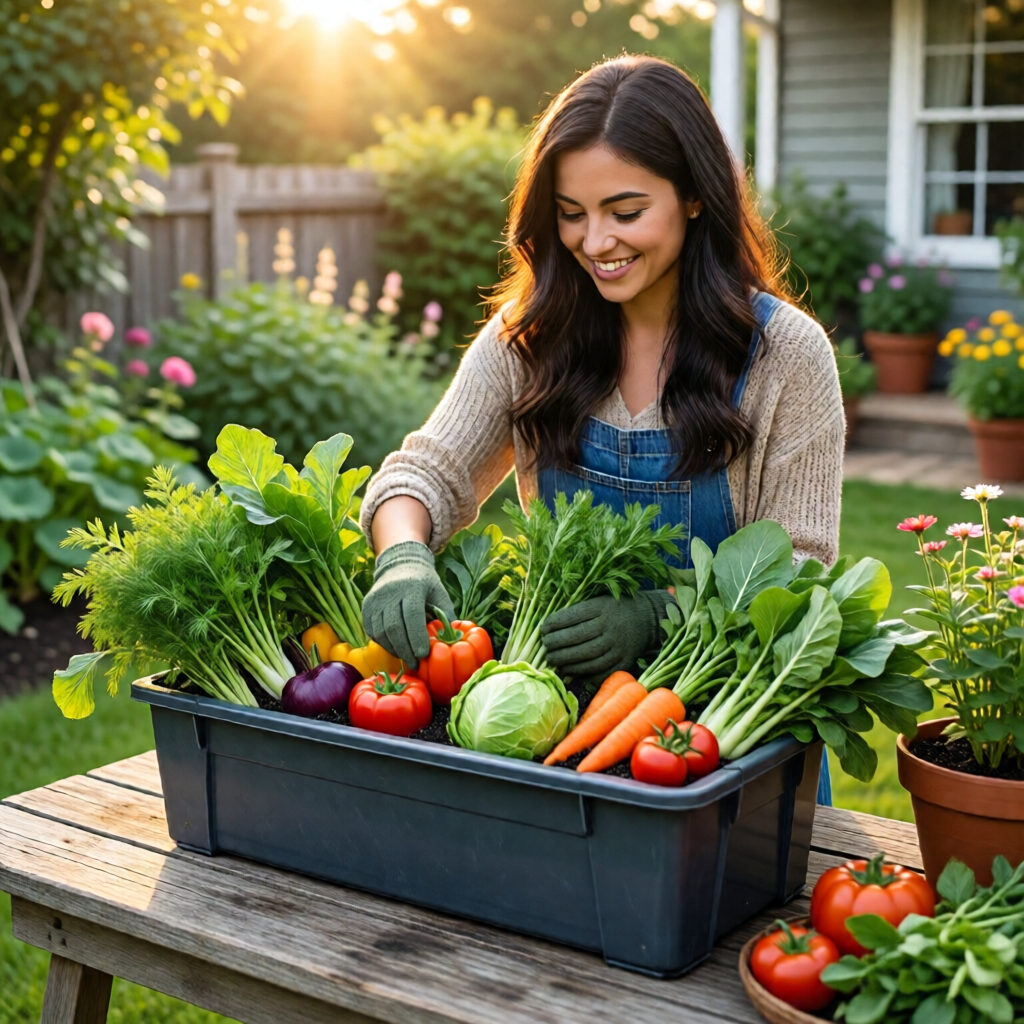 container vegetable gardening for beginners - garden tips and ideas