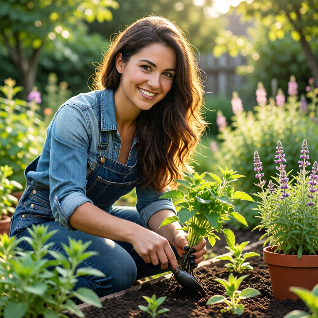 how to grow herbs at home outdoors - garden ideas and inspiration