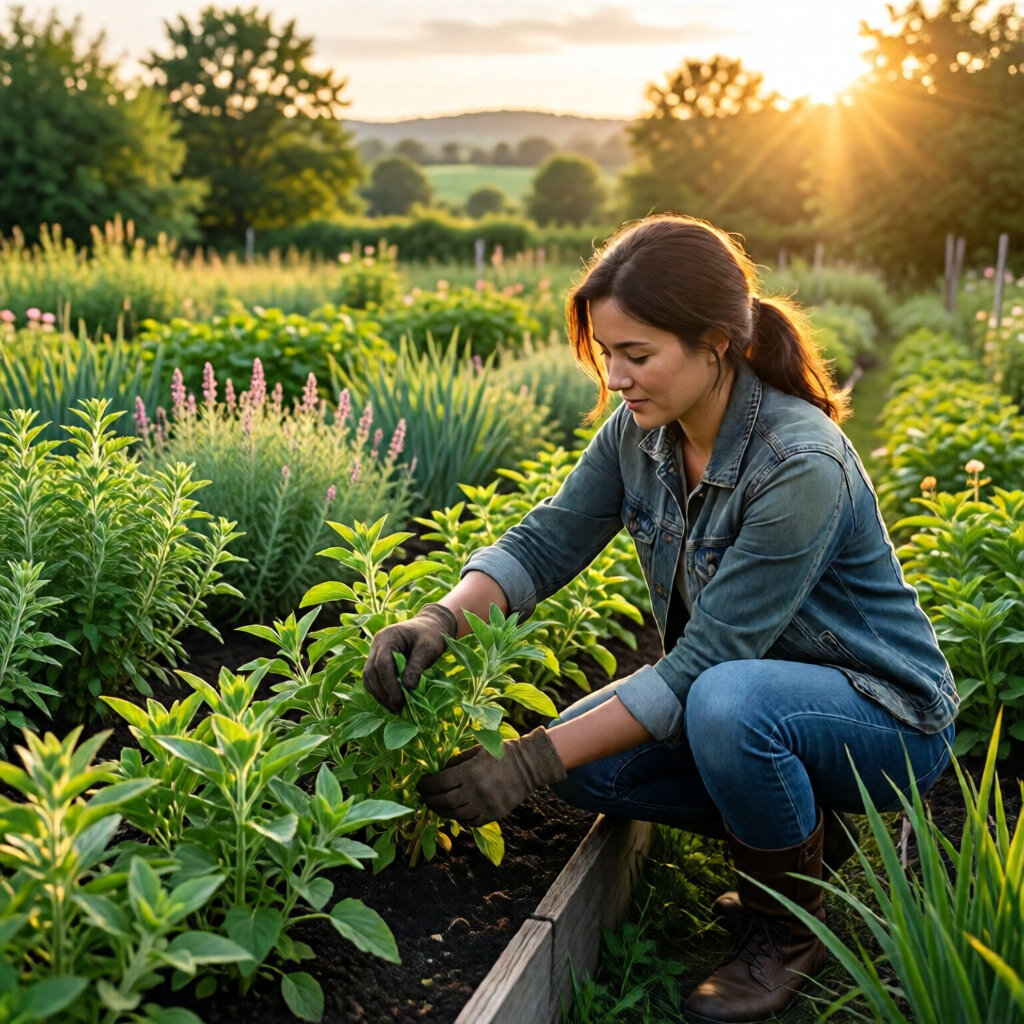 how to grow herbs at home outdoors - garden tips and ideas