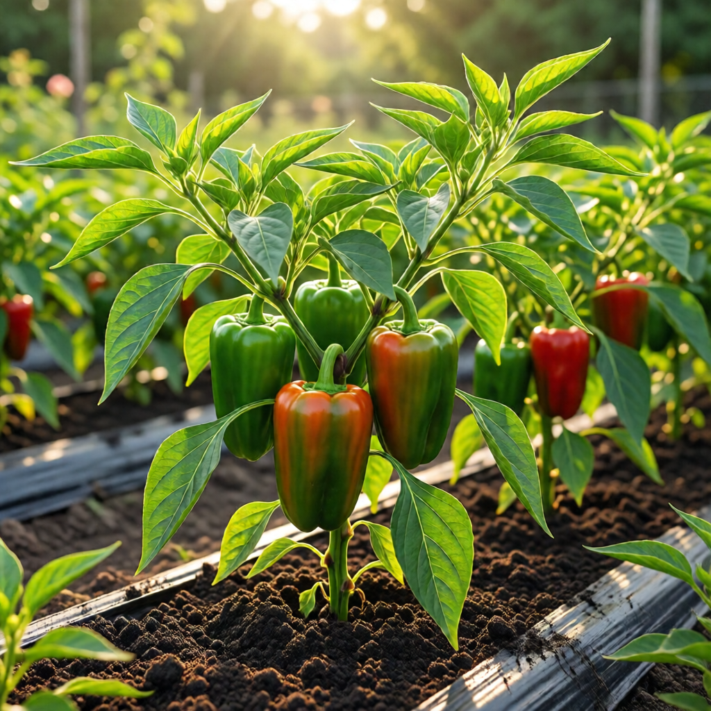 grow peppers from seed to harvest - garden ideas and inspiration