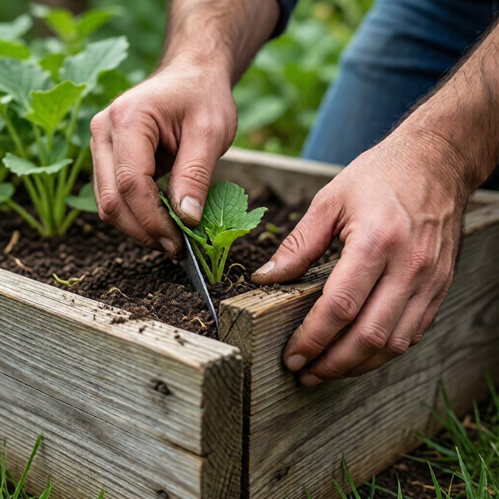 how to build raised garden bed DIY - garden tips and ideas
