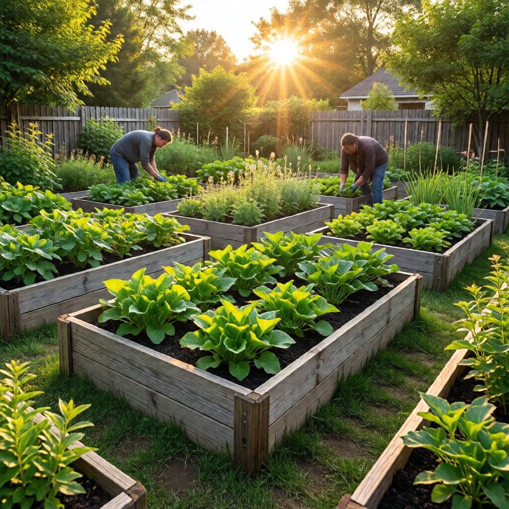 how to build raised garden bed DIY - garden tips and ideas