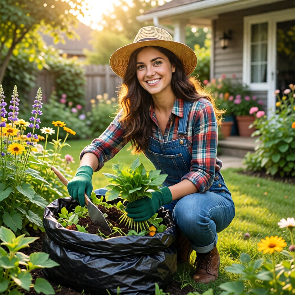 how to compost at home for beginners - garden tips and ideas
