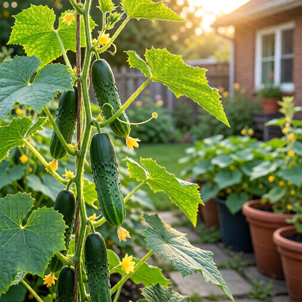 cucumber growing tips and problems - garden tips and ideas