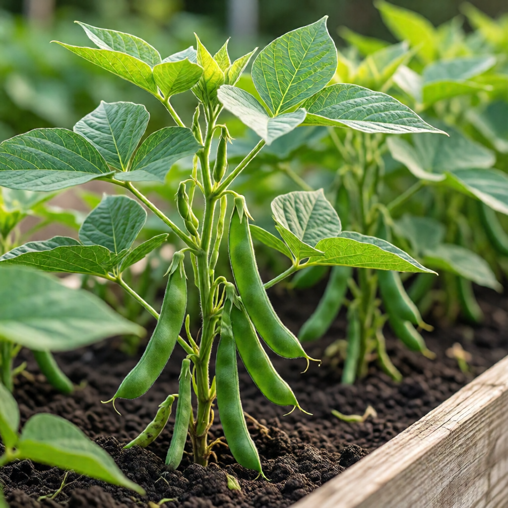 growing beans in raised beds guide - garden tips and ideas