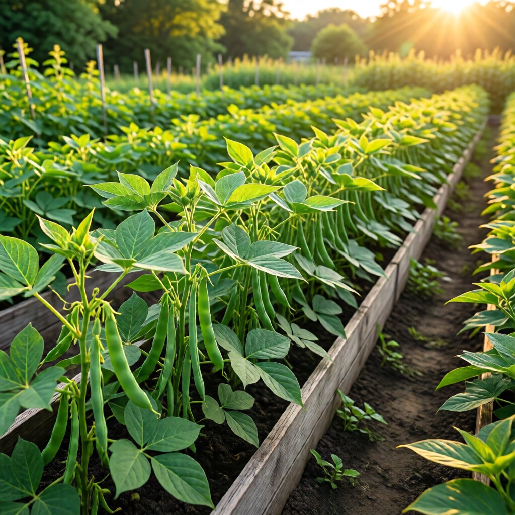 growing beans in raised beds guide - garden tips and ideas