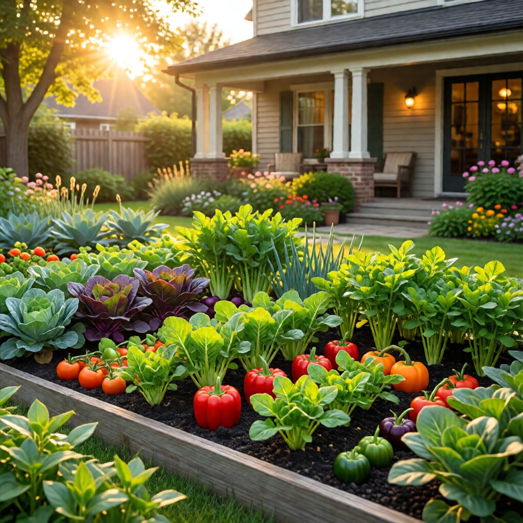 edible landscaping ideas with vegetables - garden tips and ideas