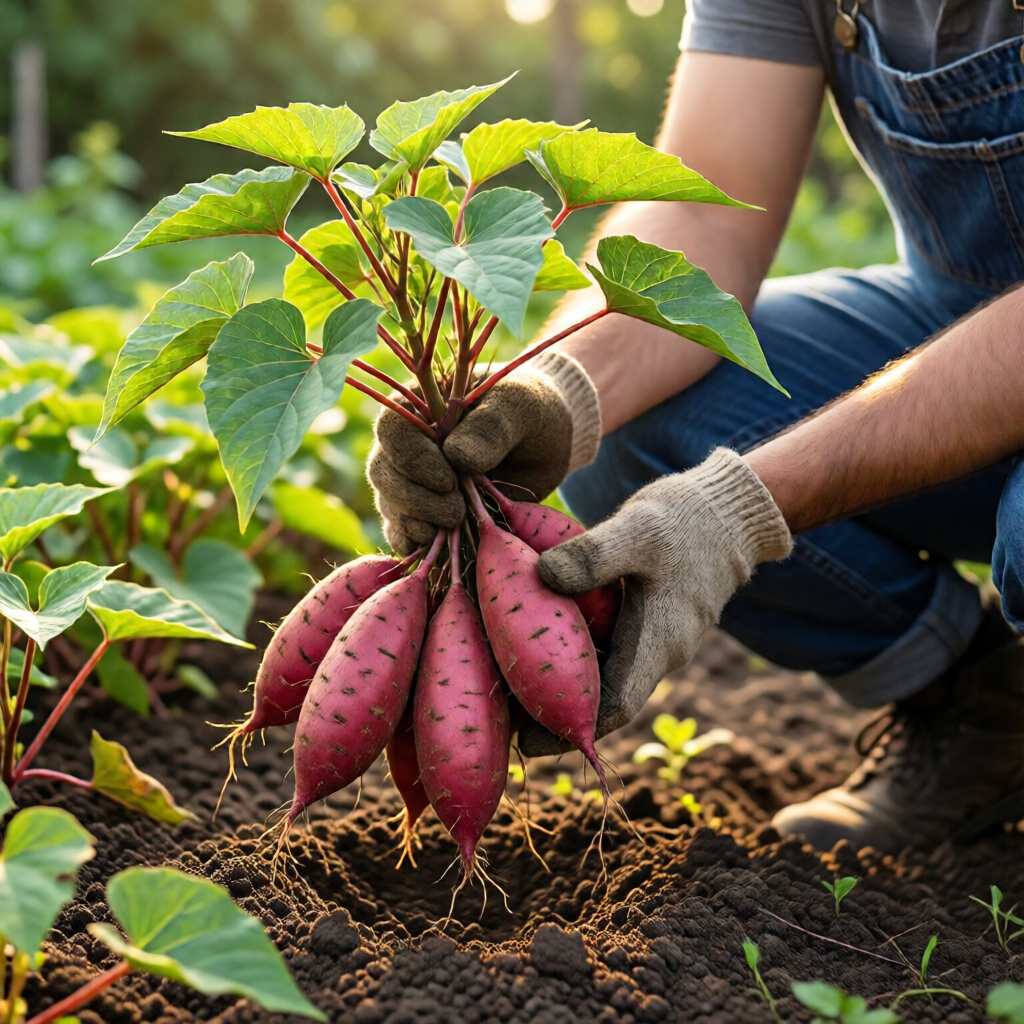 how to grow sweet potatoes at home - garden ideas and inspiration