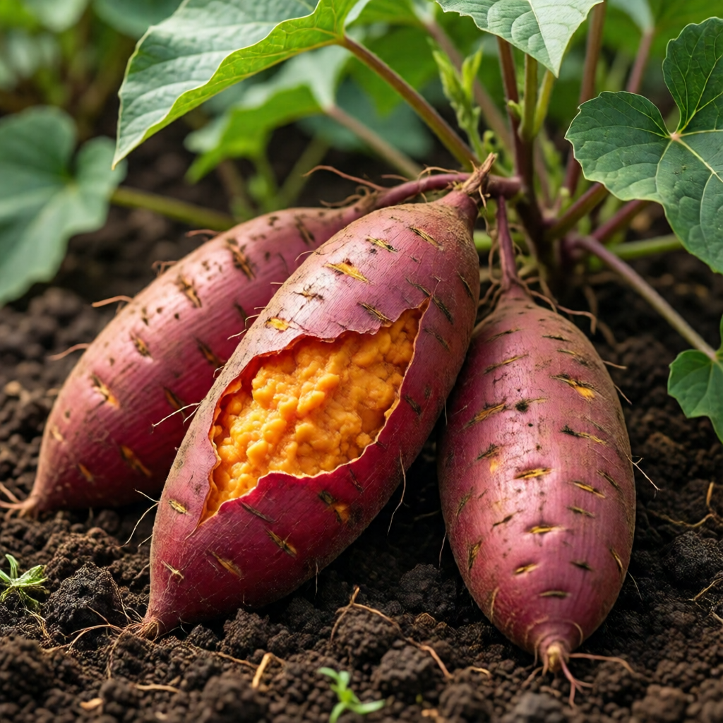 how to grow sweet potatoes at home - garden tips and ideas