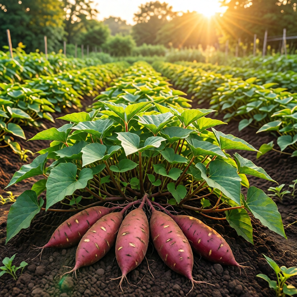 how to grow sweet potatoes at home - garden tips and ideas