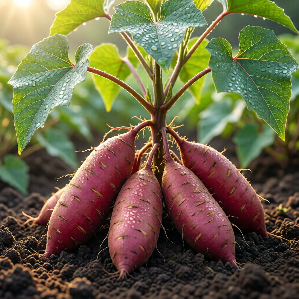 how to grow sweet potatoes at home - garden tips and ideas