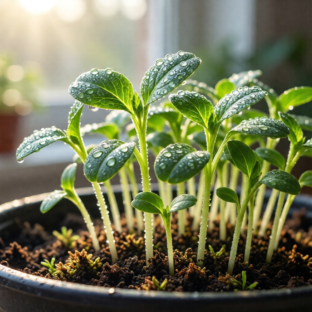 growing microgreens at home tutorial - garden tips and ideas