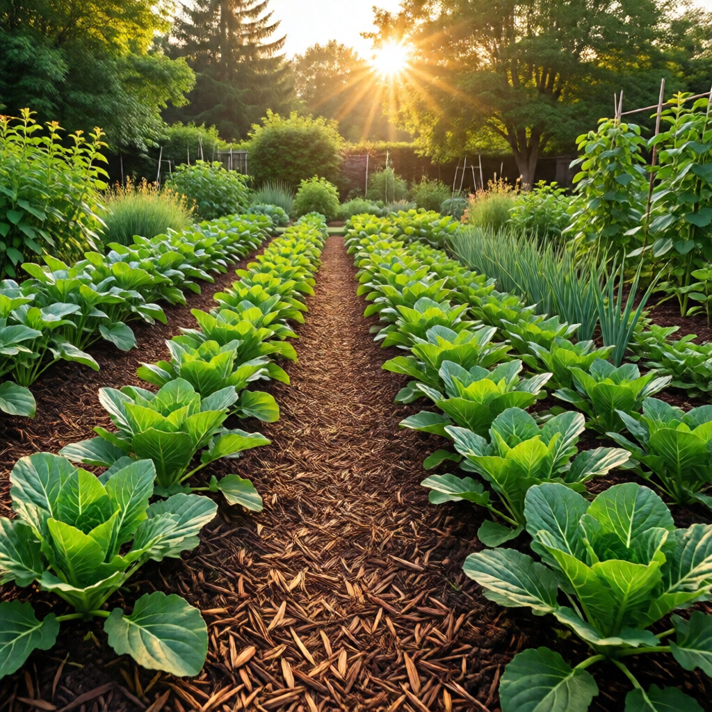 best mulch for vegetable garden - garden tips and ideas
