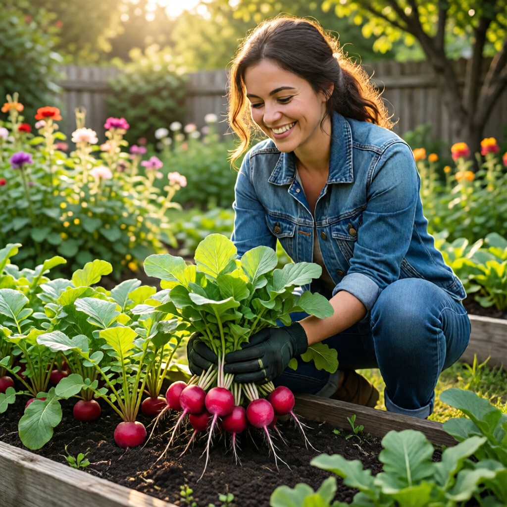how to grow radishes fast - garden tips and ideas