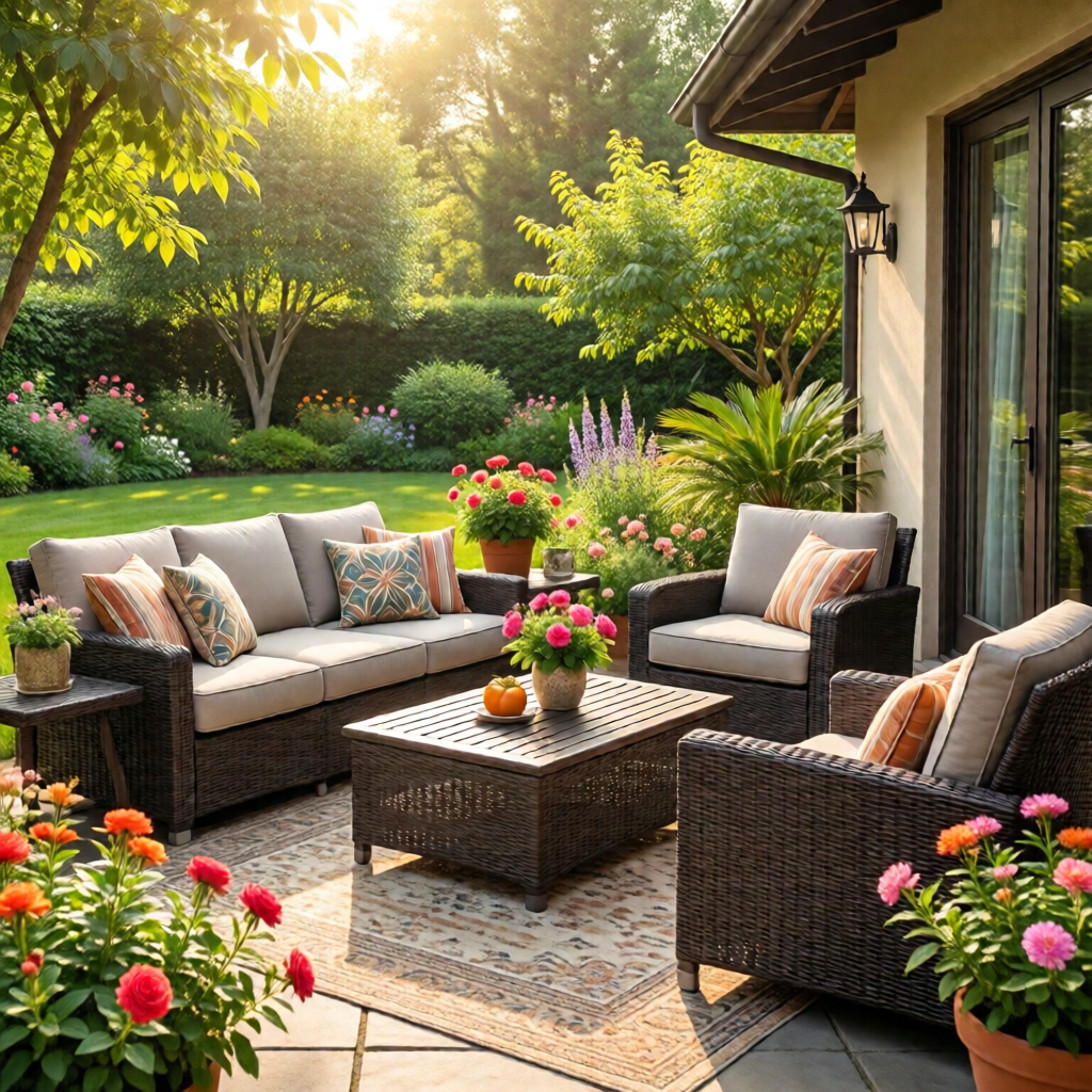 patio furniture ideas on a budget - garden ideas and inspiration