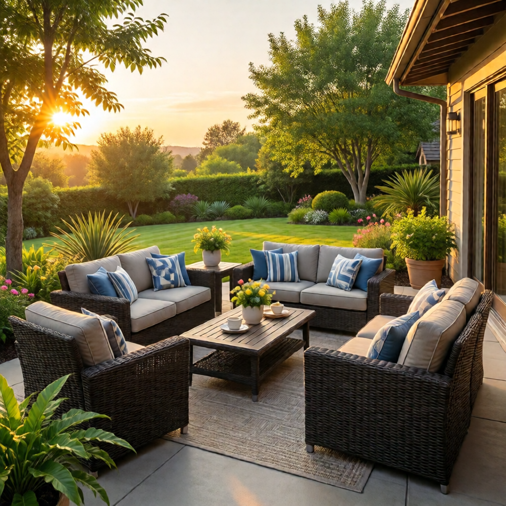 patio furniture ideas on a budget - garden tips and ideas