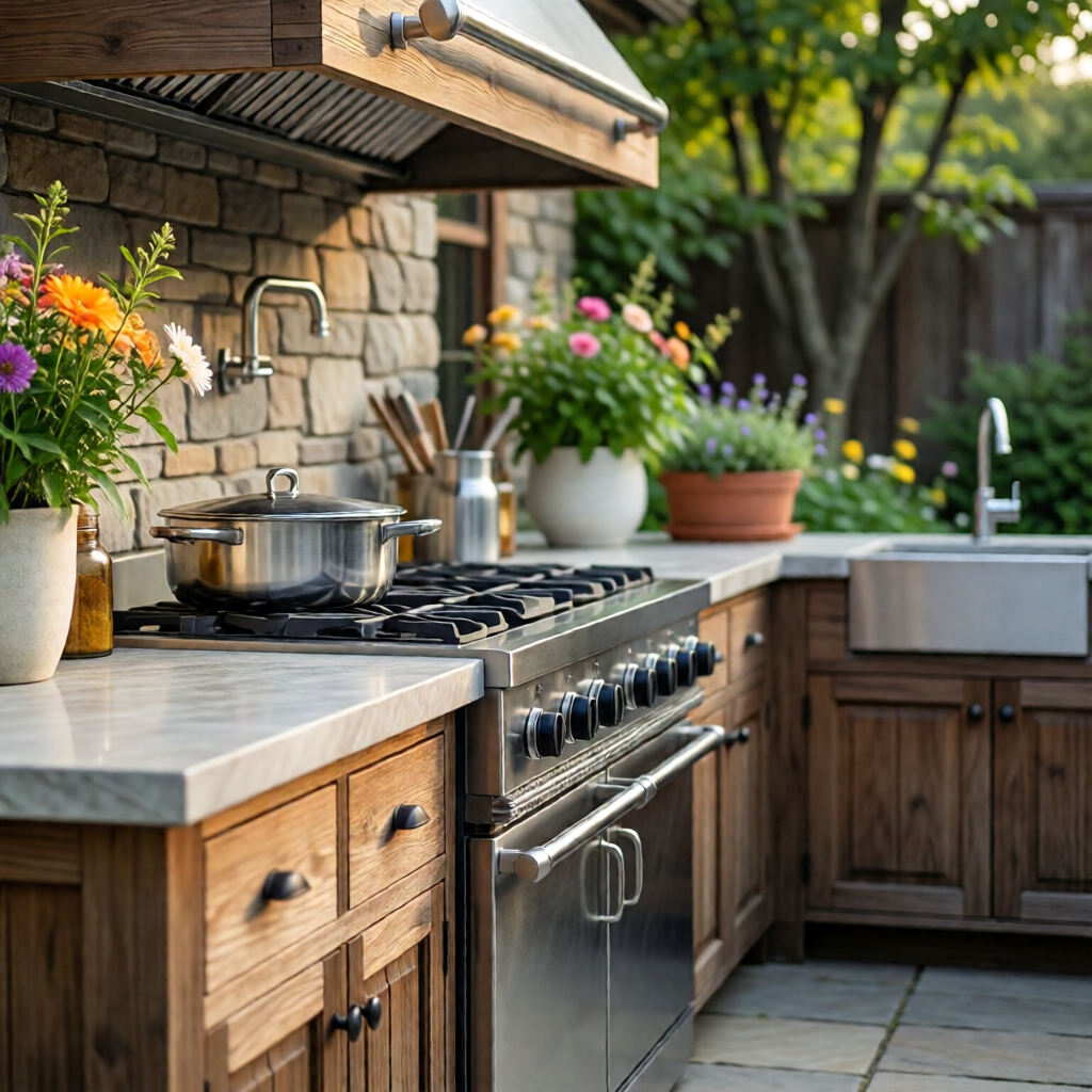 outdoor kitchen design ideas backyard - garden tips and ideas