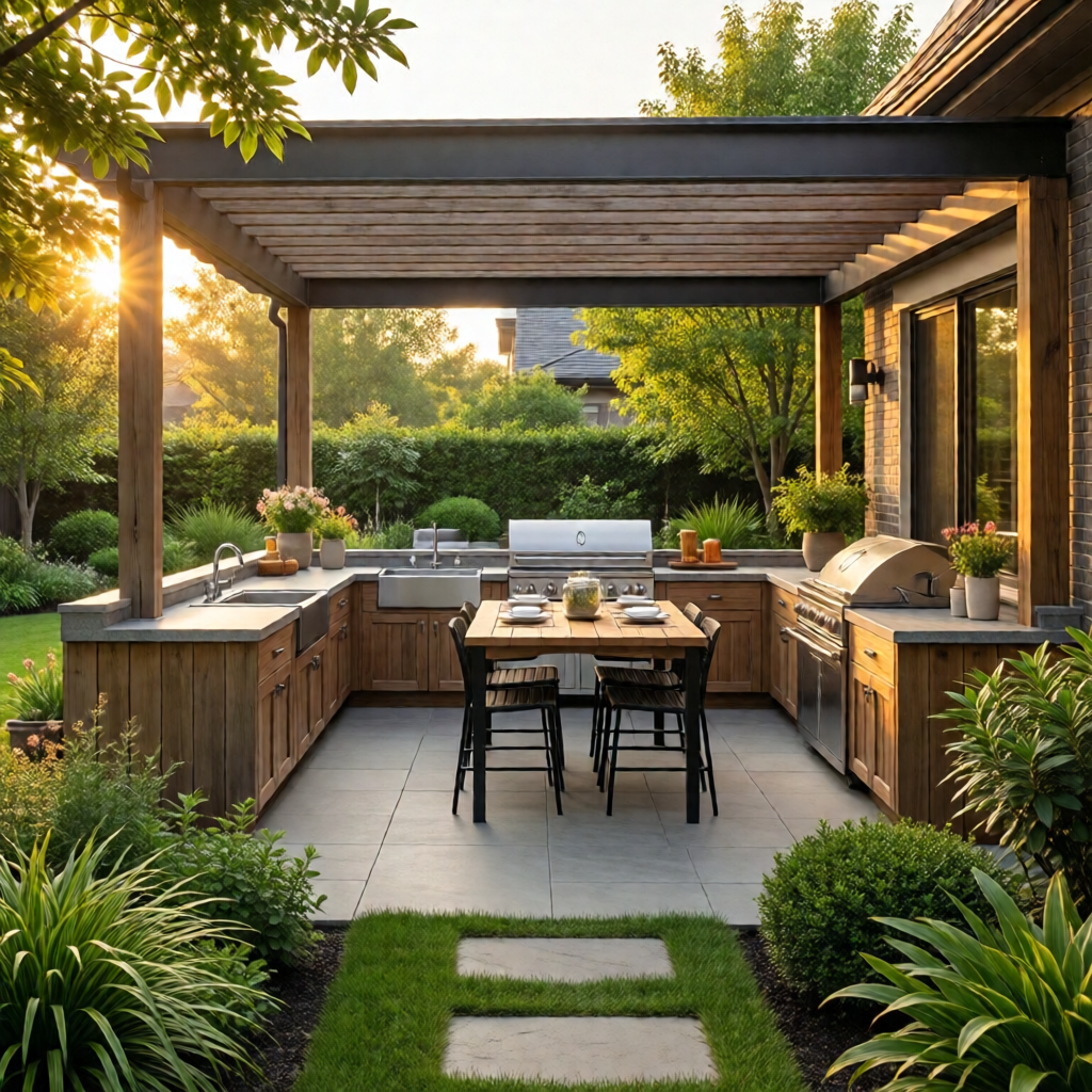 outdoor kitchen design ideas backyard - garden tips and ideas