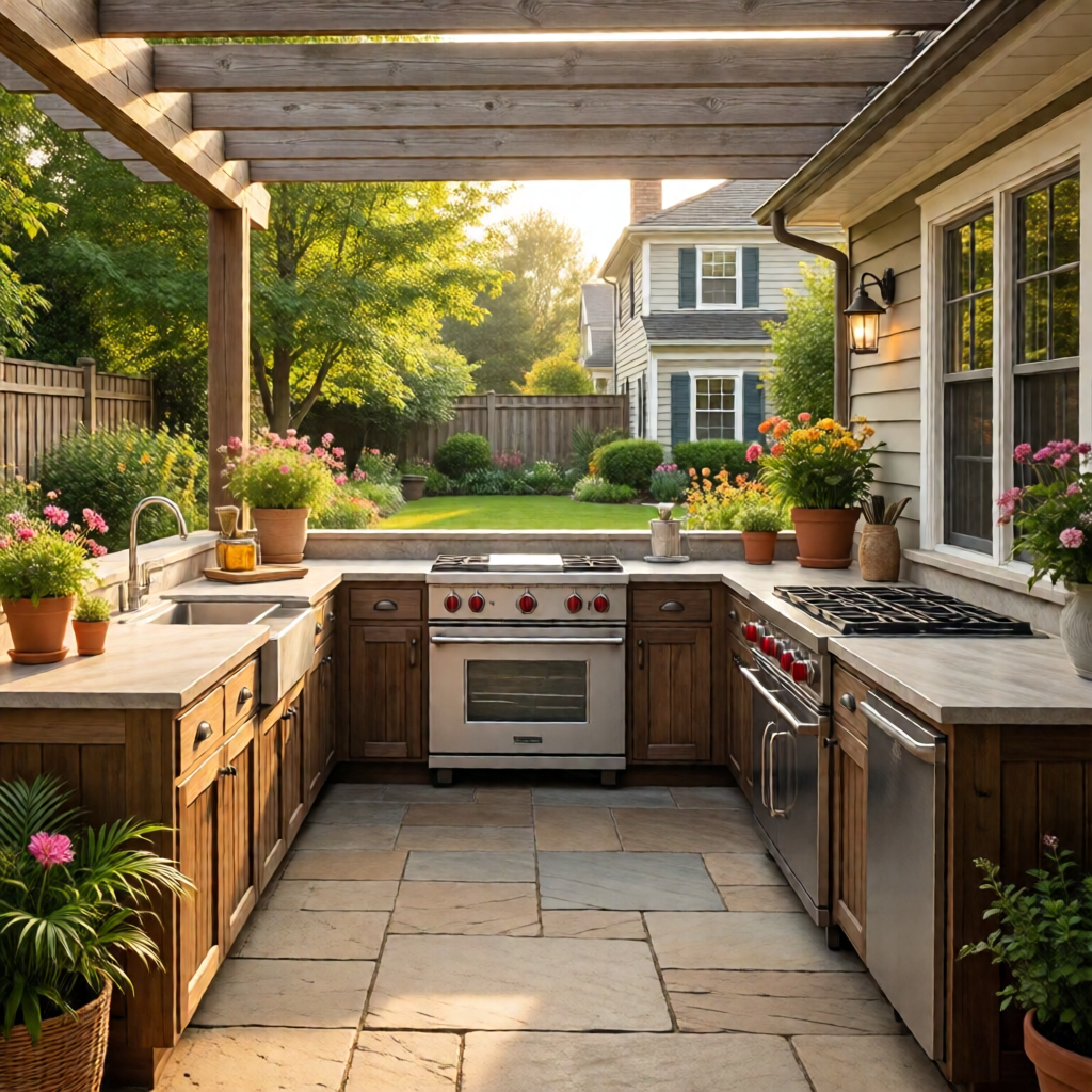 outdoor kitchen design ideas backyard - garden tips and ideas
