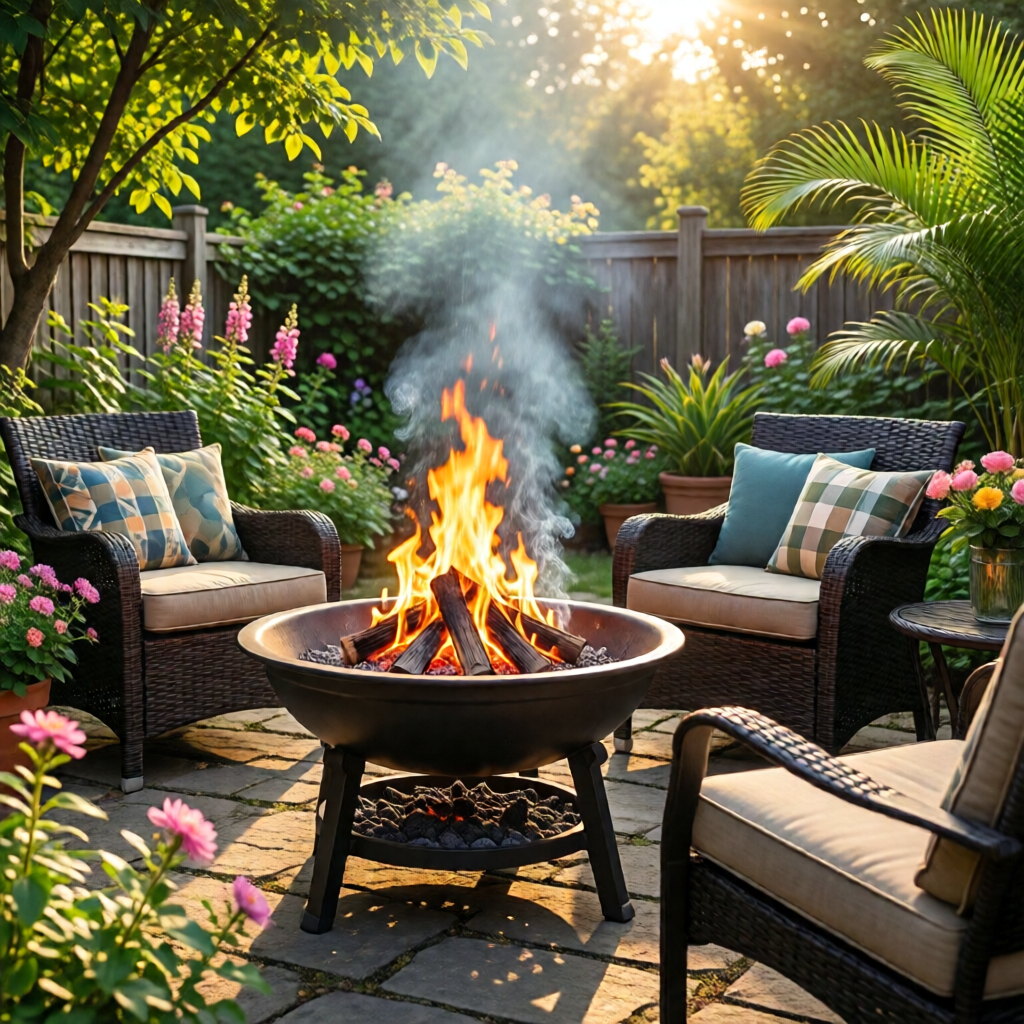 fire pit ideas for backyard DIY - garden ideas and inspiration