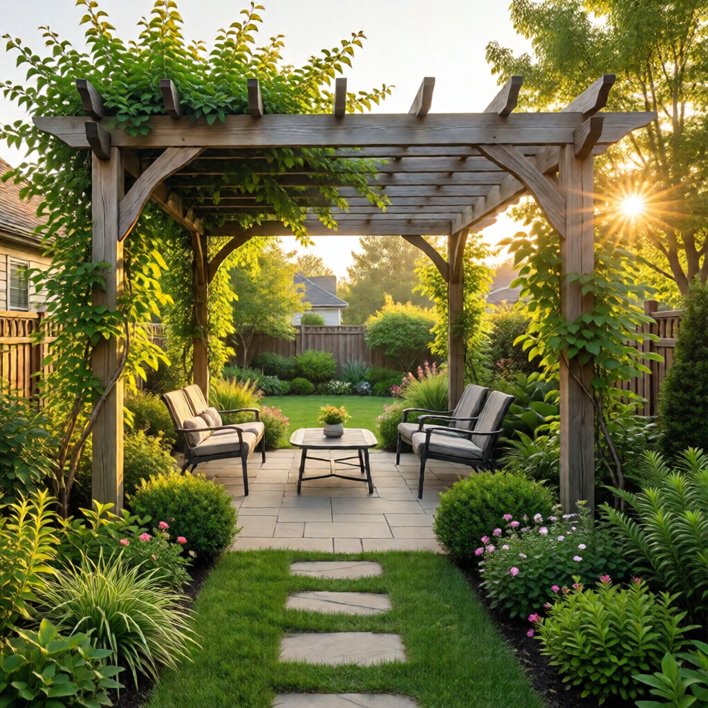 pergola ideas for small backyard - garden tips and ideas
