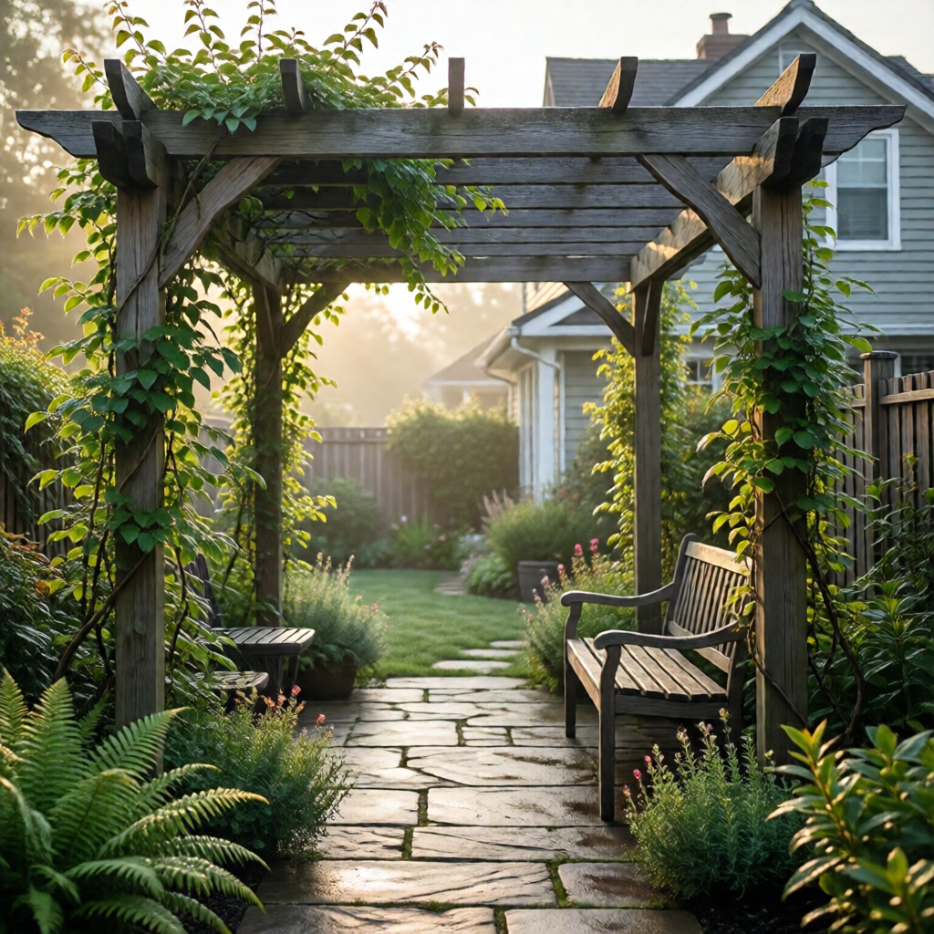 pergola ideas for small backyard - garden tips and ideas