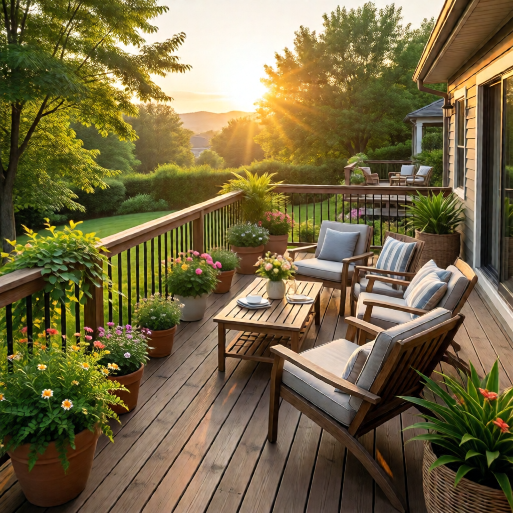 deck decorating ideas on a budget - garden tips and ideas