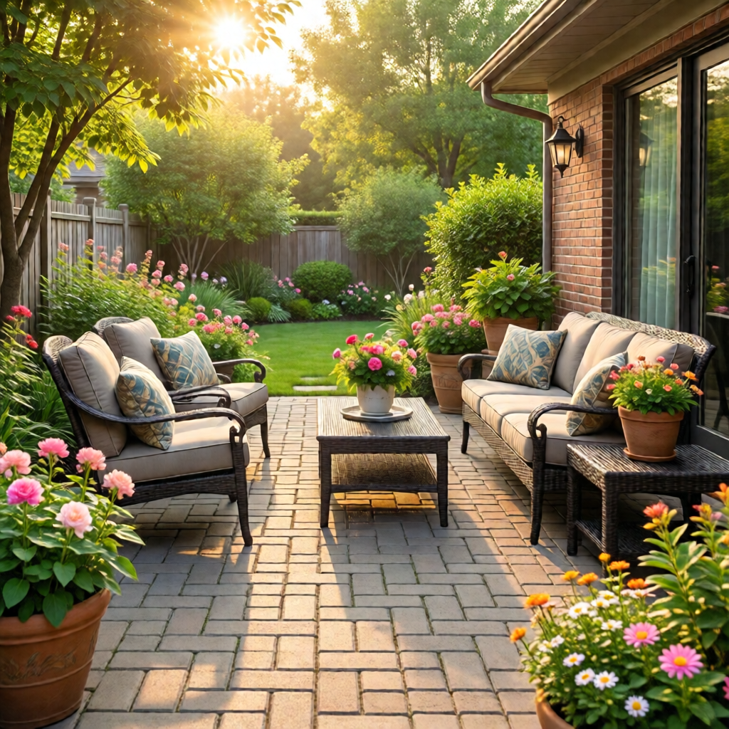 backyard paver patio design ideas - garden ideas and inspiration